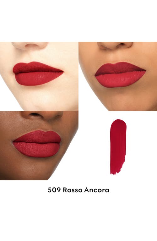 Gucci Rouge À Lèvres Liquid Matte Lipstick In Rosso Ancora