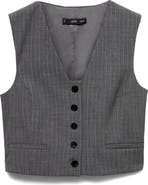 MANGO Pinstripe Suit Vest