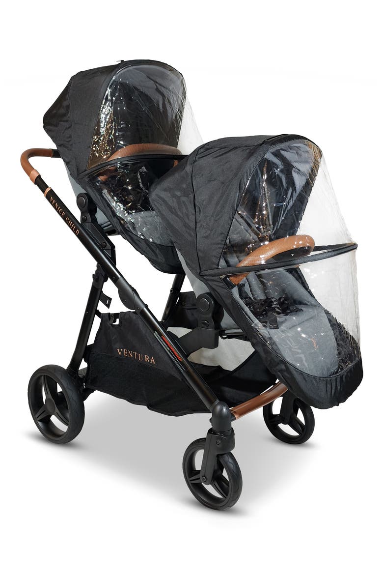 Ventura Stroller & Second Stroller Seat, Main, color, SHADOW GRAY