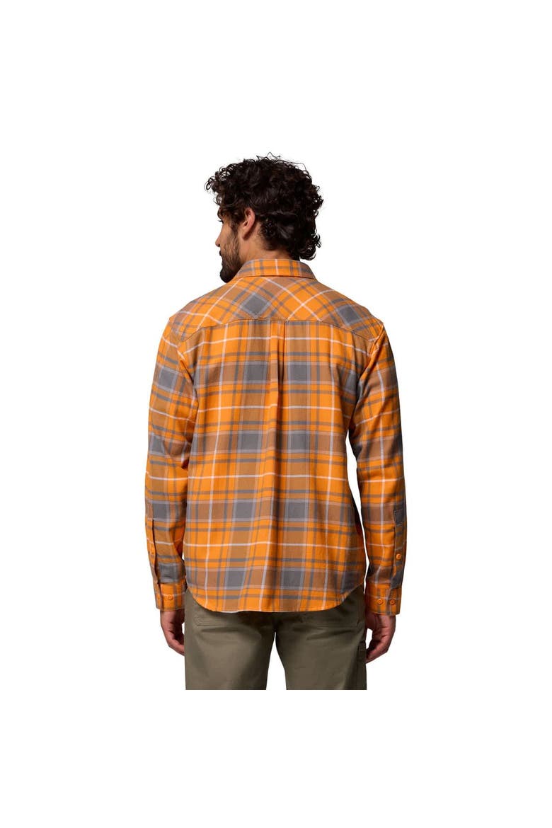Men's Columbia  Tennessee Orange Tennessee Volunteers Flare Gun Omni-Wick Flannel Long Sleeve Button-Up Shirt, Alternate, color, Tennessee Orange