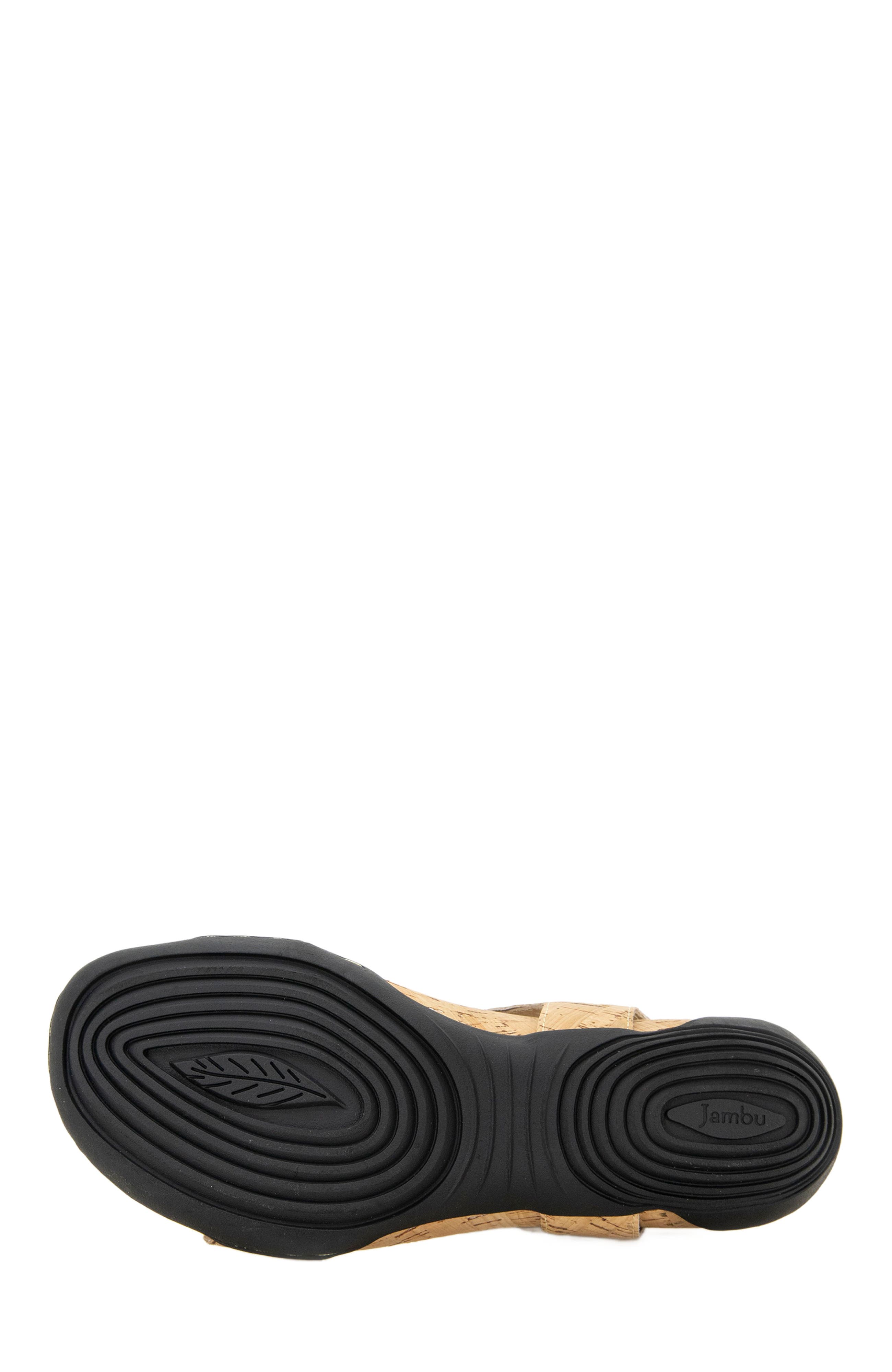 Makayla Casual Flat Sandal, Alternate, color, CORK SHIMMER