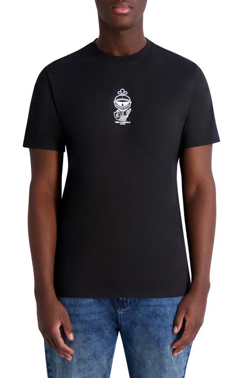 Small Karl Armor Cotton Graphic T-Shirt