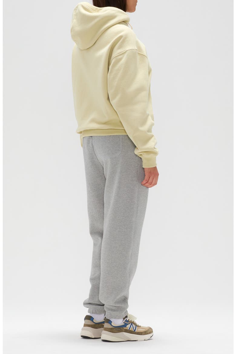 Made in USA Cotton French Terry Pullover Hoodie, Alternate, color, YELLOW