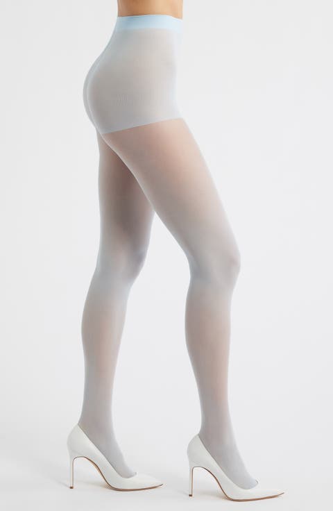 Sheer Control Top Tights