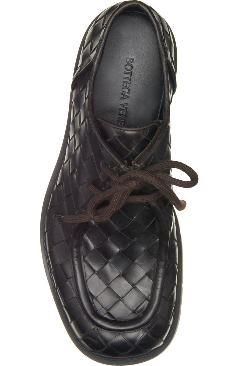 Bottega Veneta Haddock Intrecciato Derby, Alternate, color, 2113 Fondant