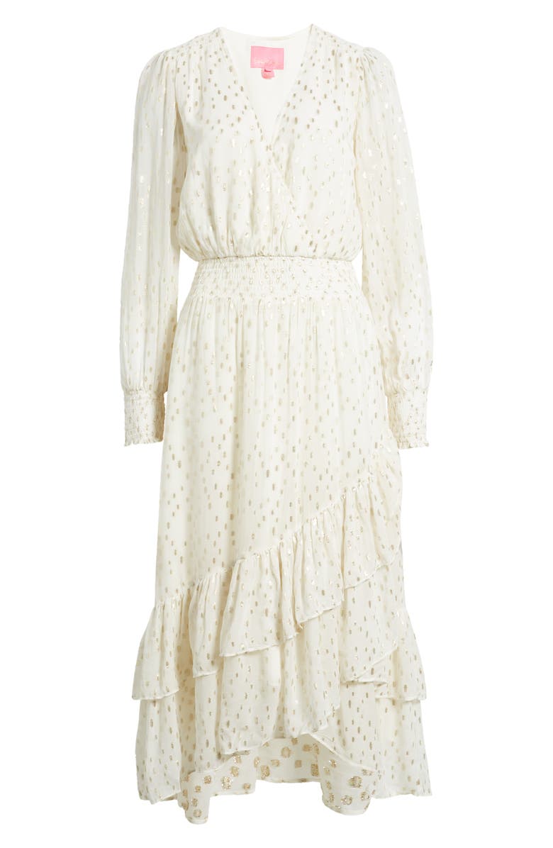 Lilly Pulitzer<sup>®</sup> Cristiana Long Sleeve Midi Dress, Alternate, color,