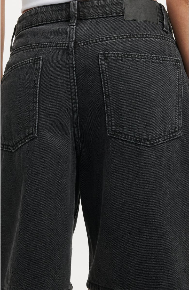 Cotton On Women's Super Baggy Denim Jort, Alternate, color,