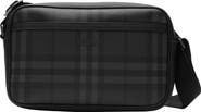 Burberry City Check Coated Canvas Crossbody Bag