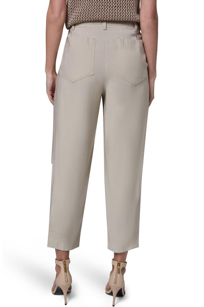 Pleated Crop Pants, Alternate, color, TUSCAN GREY