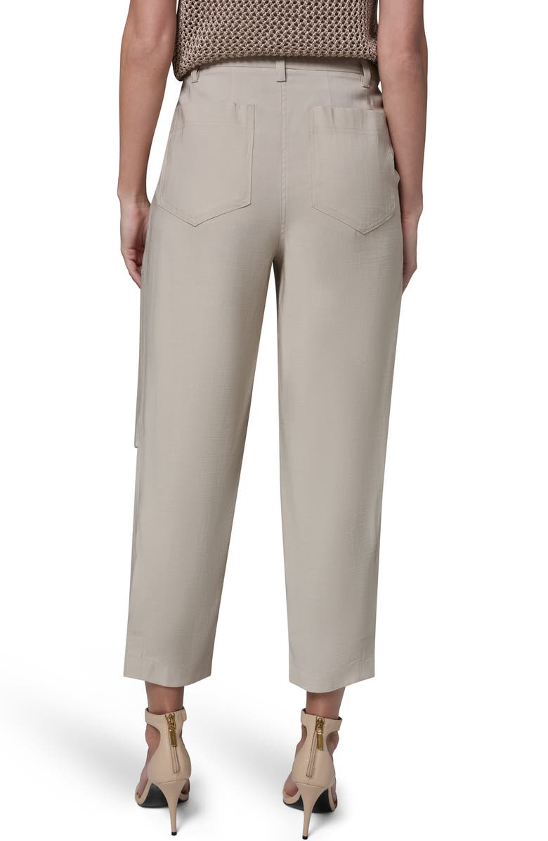 Donna Karan New York Pleated Crop Pants, Alternate, color, Tuscan Grey