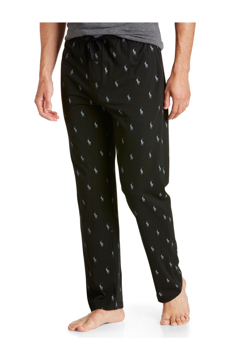 Classic Knit Sleep Pants, Main, color, BLACK