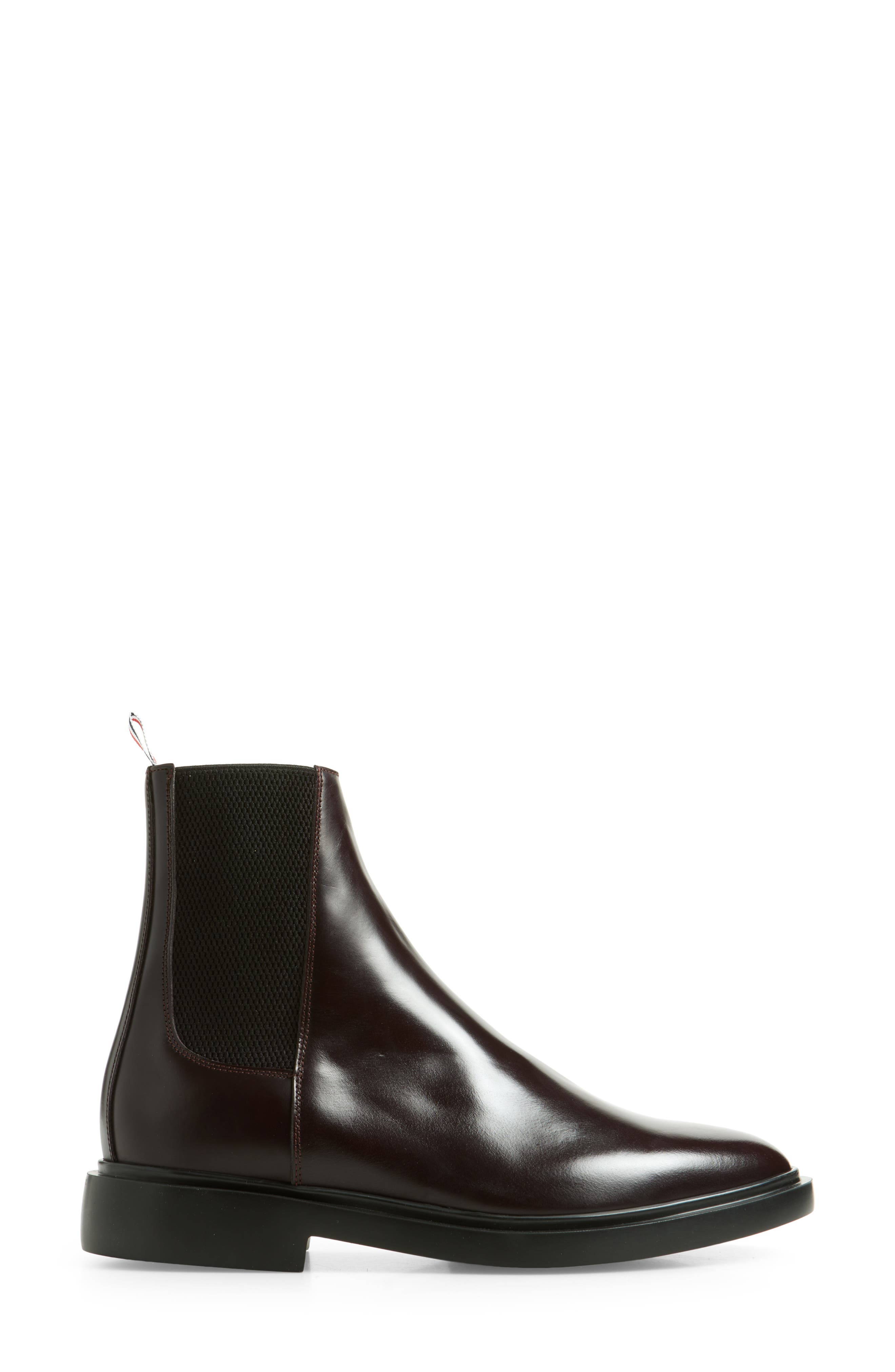 Thom Browne Classic Chelsea Boot, Alternate, color, 