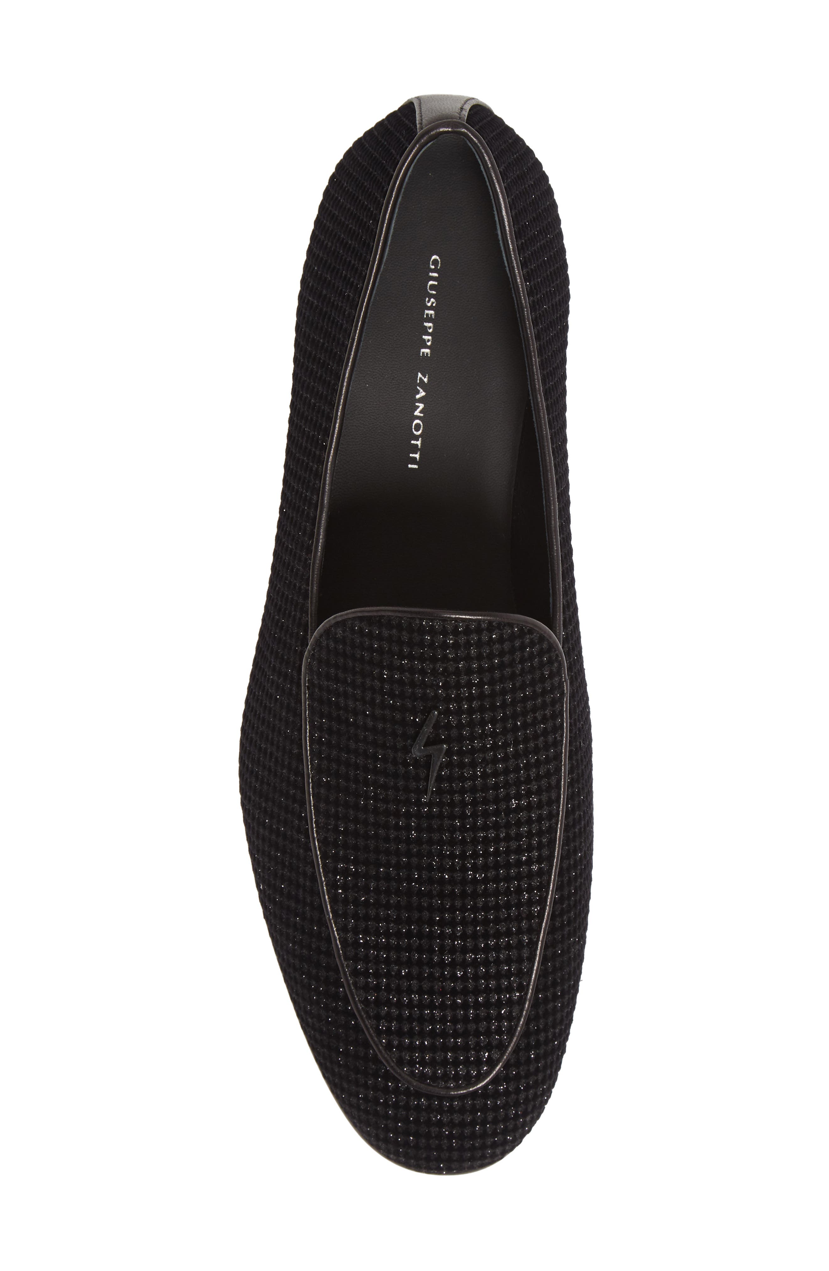 Giuseppe Zanotti Glitter Loafer, Alternate, color, 