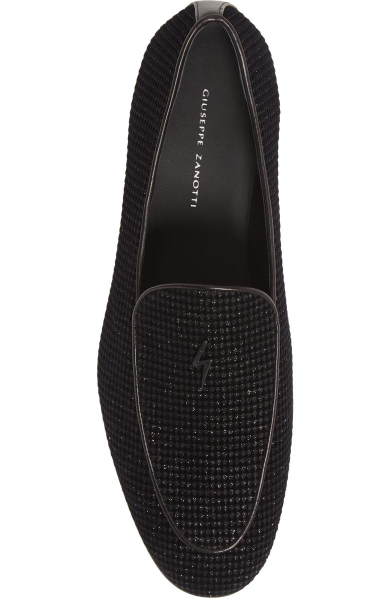 Giuseppe Zanotti Glitter Loafer, Alternate, color,