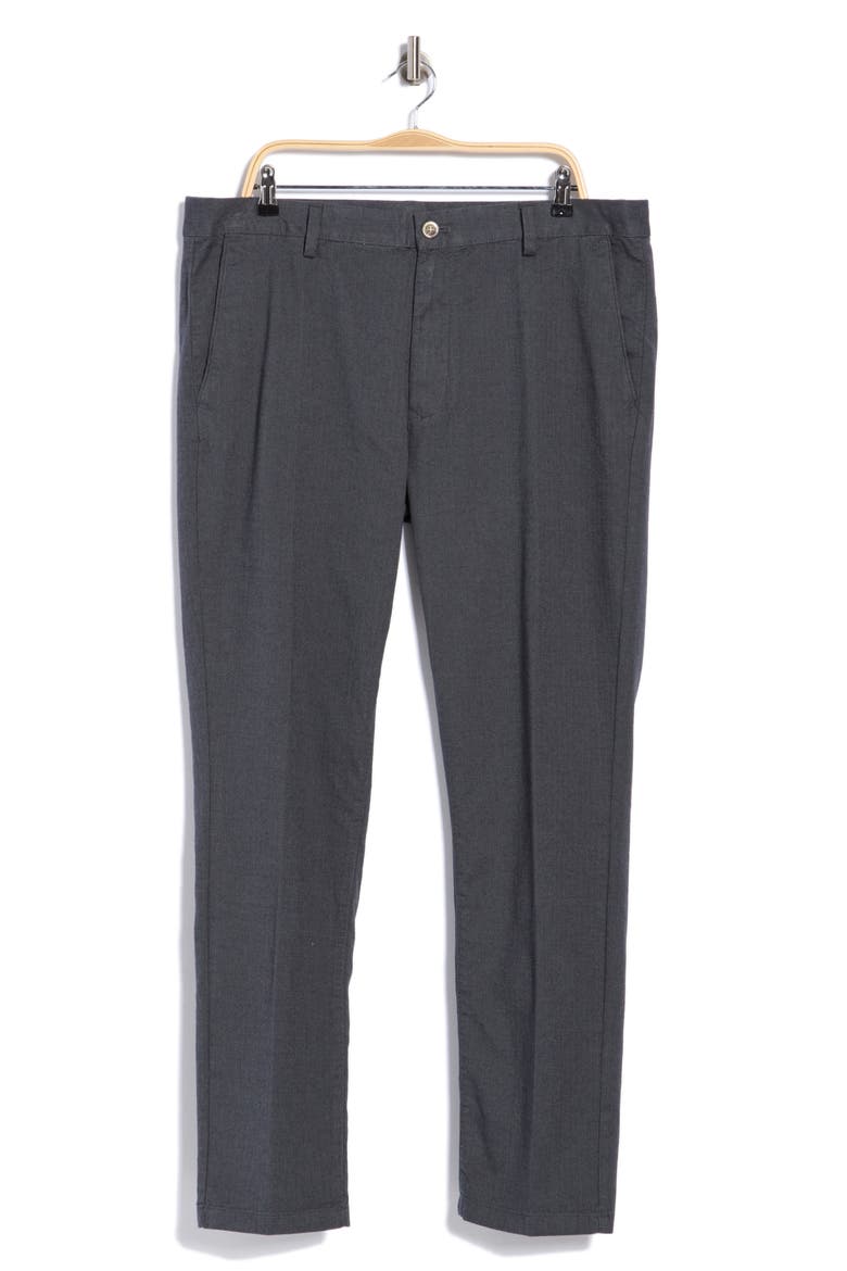 Soft Brushed Slim Chinos, Main, color, ASPHALT