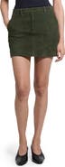 Theory Suede Ivy Miniskirt