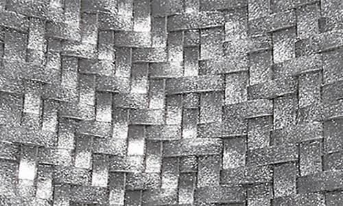 Aimee Kestenberg All For Love Woven Convertible Shoulder Bag In Pewter
