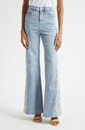 Veronica Beard Joplin High Rise Wide Flare Leg Jeans