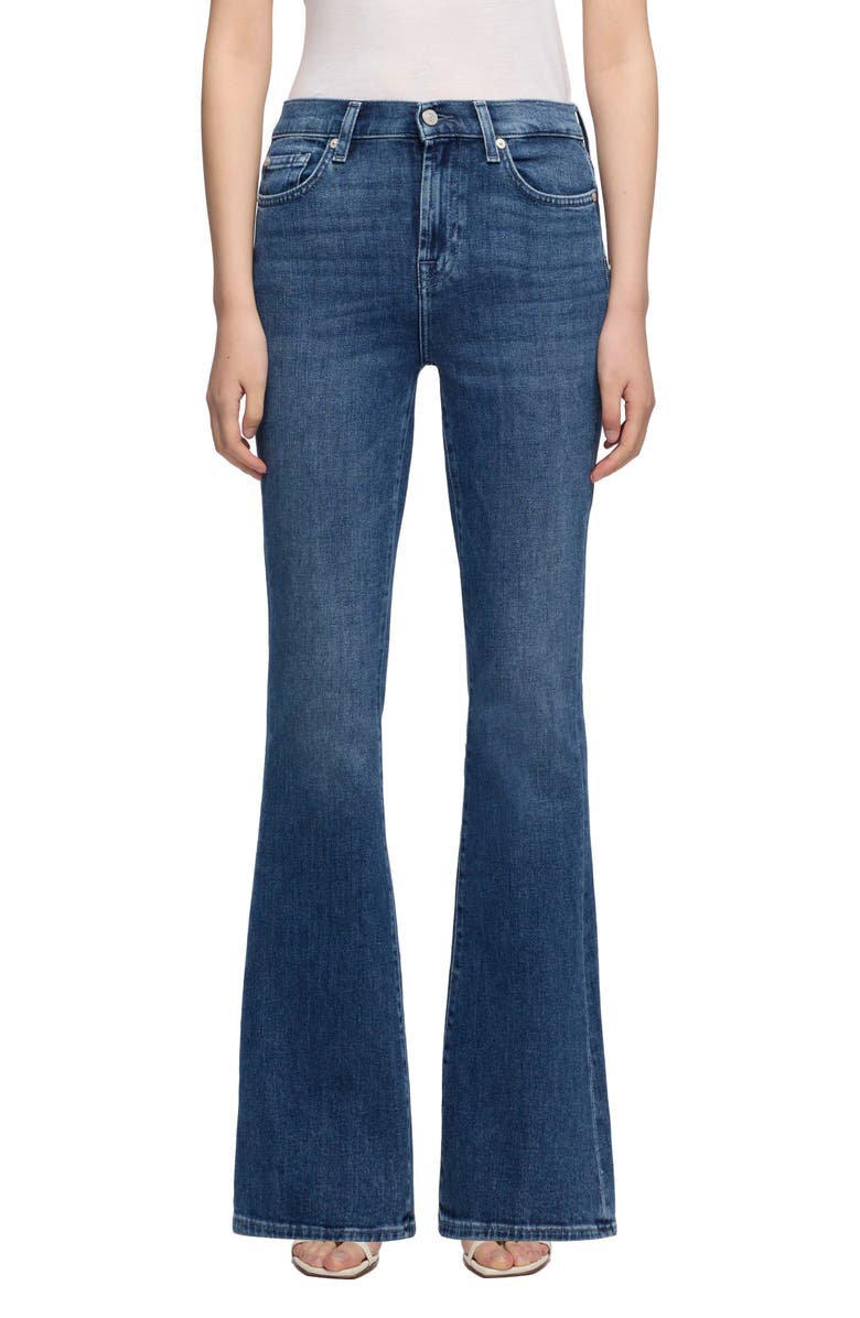7 For All Mankind Ali Flare Jeans, Main, color, Flux