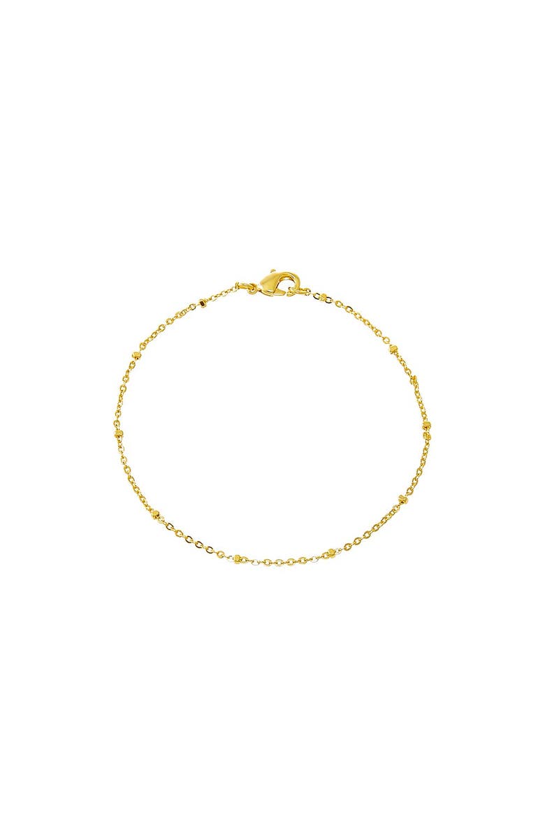 BY ADINA EDEN Solid Ball Chain Bracelet, Main, color,