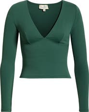 PacSun Gianna V-Neck Top