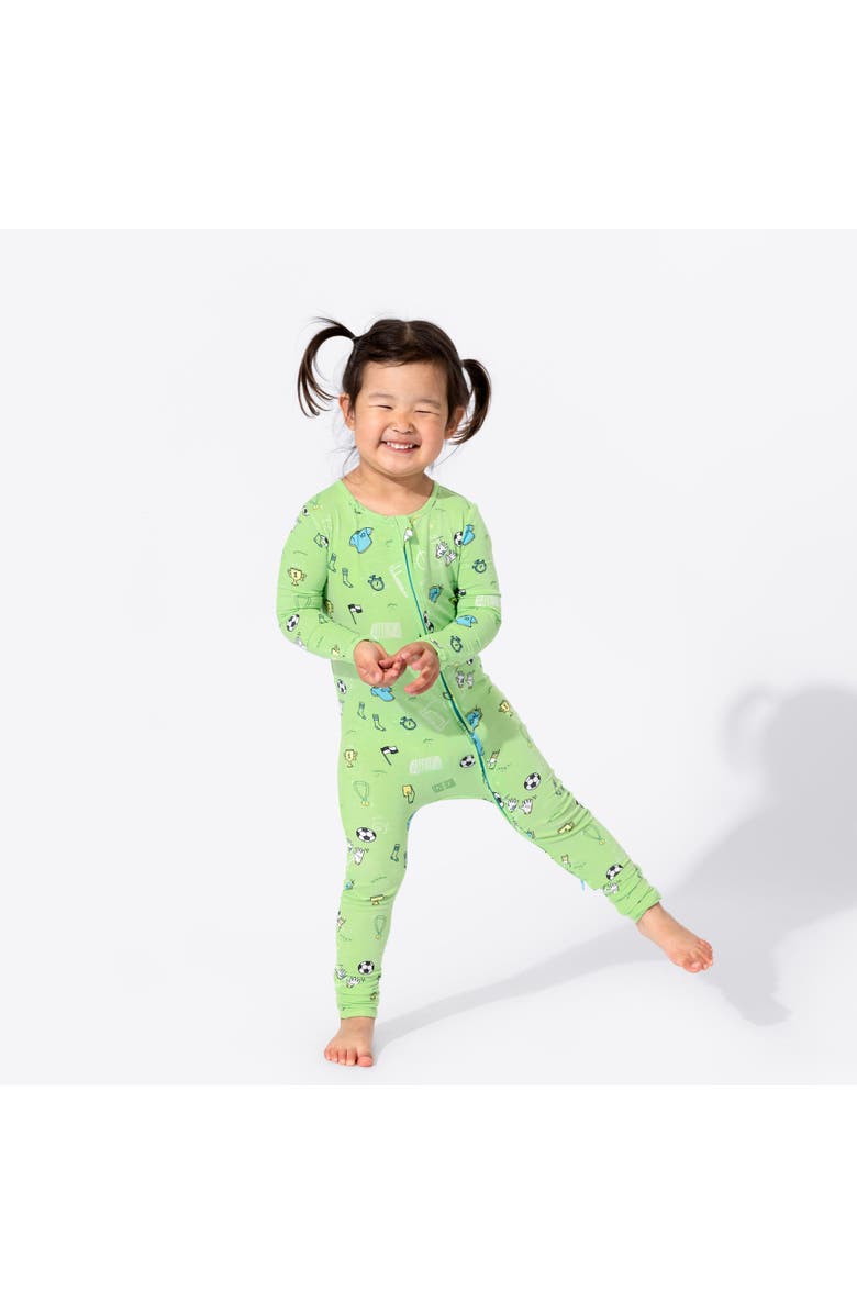 Bellabu Bear Baby Soccer Convertible Footie, Alternate, color, Soccer