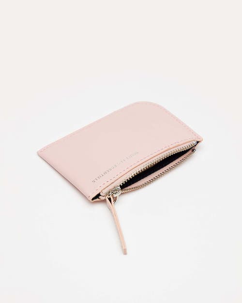 Want Les Essentiels De La Vie Want Les Essentiels Arch Smooth Leather Cardholder In Blush