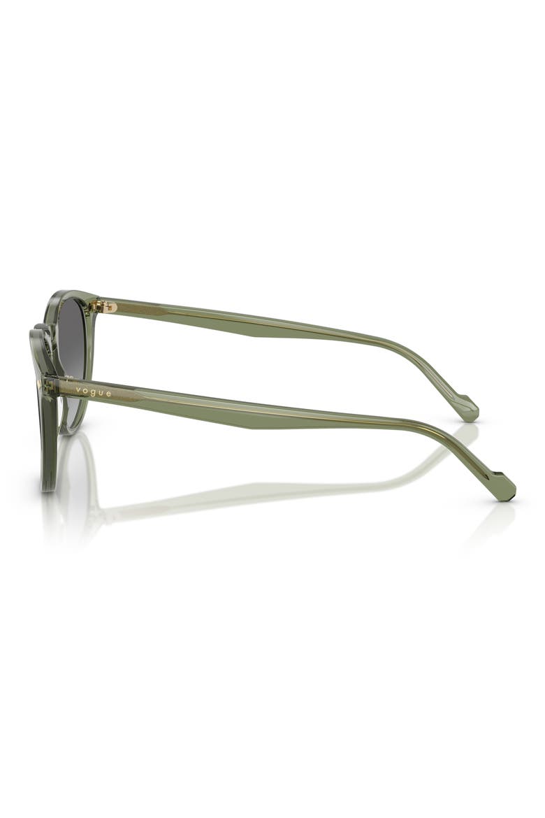 53mm Phantos Sunglasses, Alternate, color, TRANSPARENT GREEN