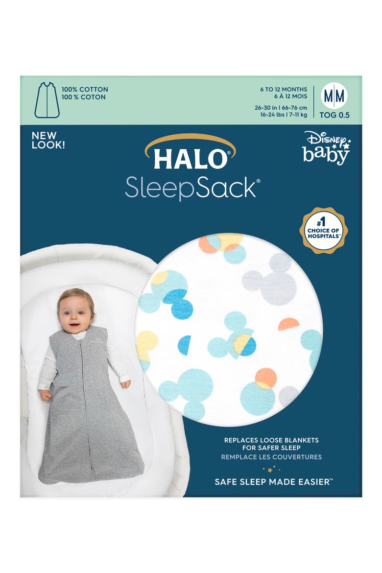 SleepSack™ Wearable Blanket, Alternate, color, MICKEY OVERLAY