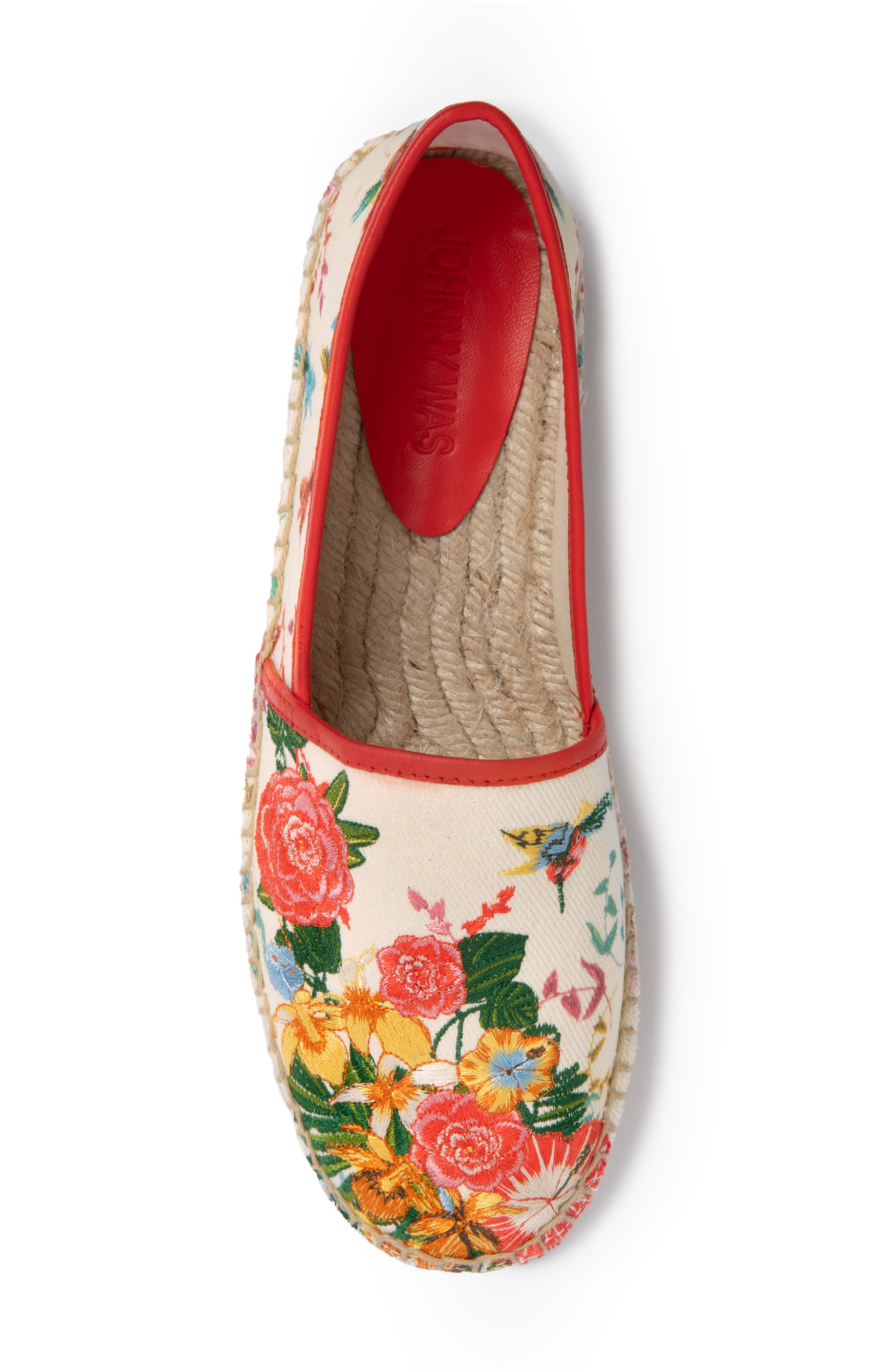 Johnny Was Andra Platform Espadrille, Alternate, color, 