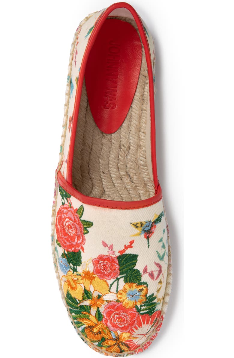Johnny Was Andra Platform Espadrille, Alternate, color,