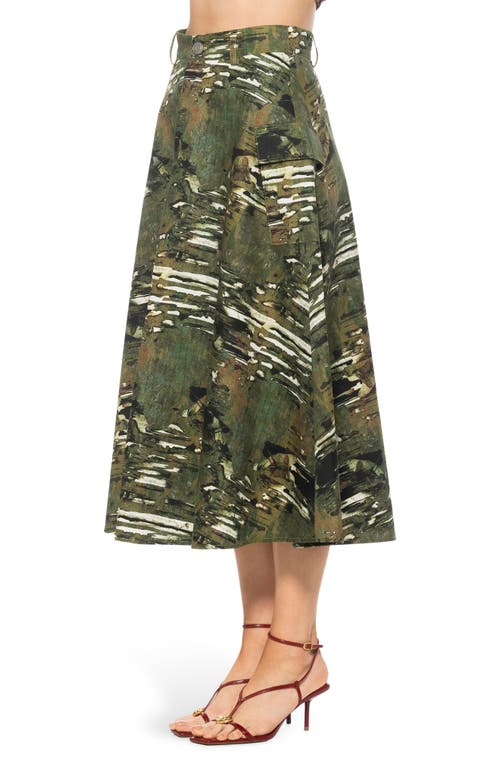 ALEXIA ADMOR ALEXIA ADMOR AVERY CARGO MIDI SKIRT