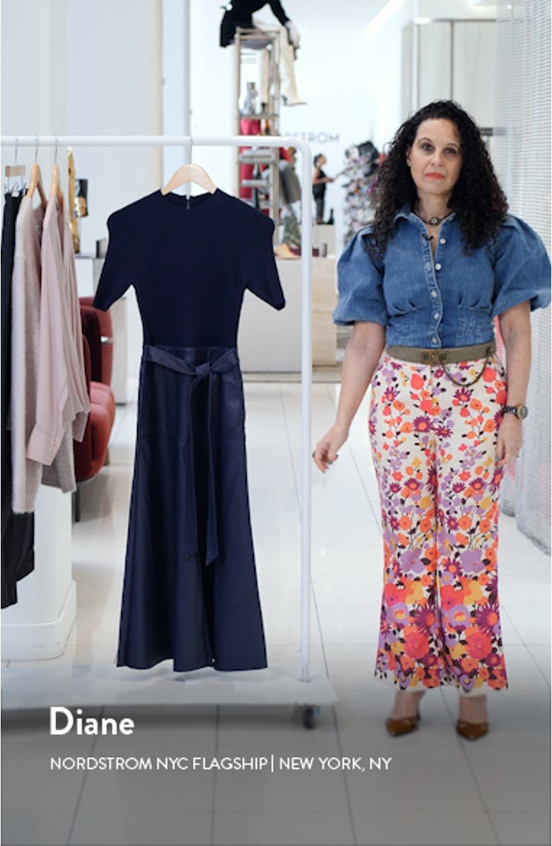 Matiar Mixed Media Dress, sales video thumbnail