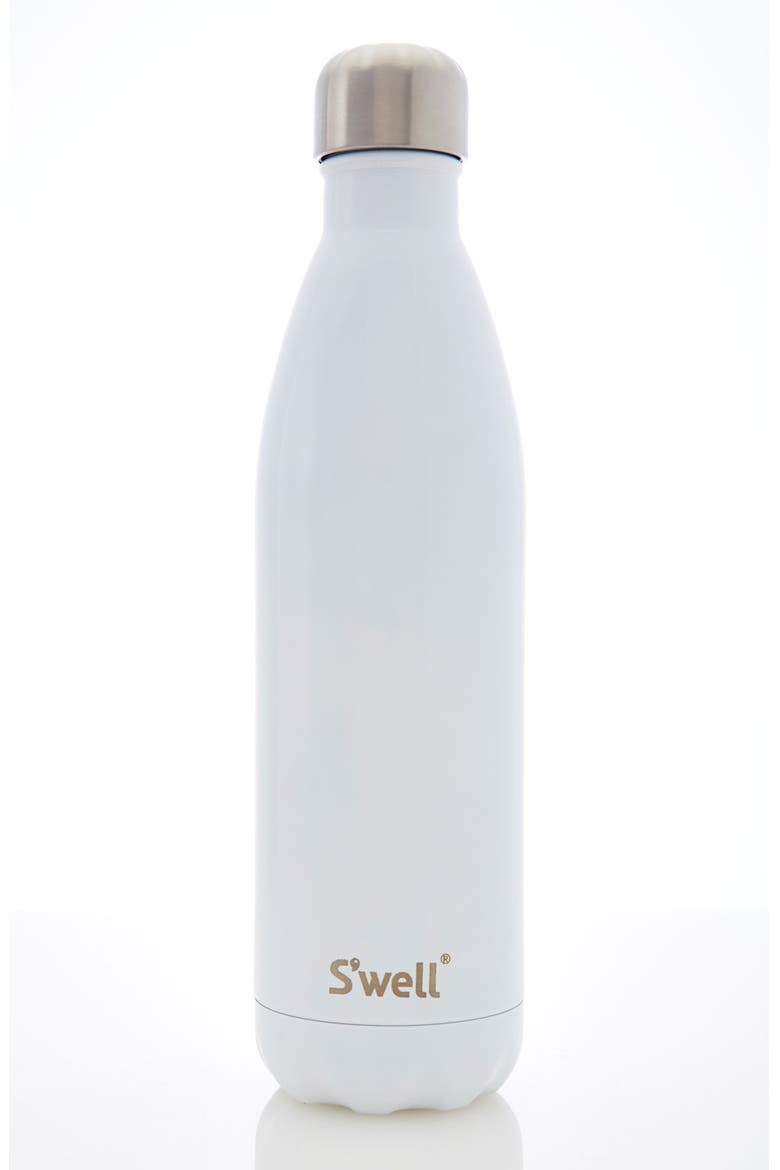 'Angel Food' Insulated Stainless Steel Water Bottle, Alternate, color, ANGEL FOOD