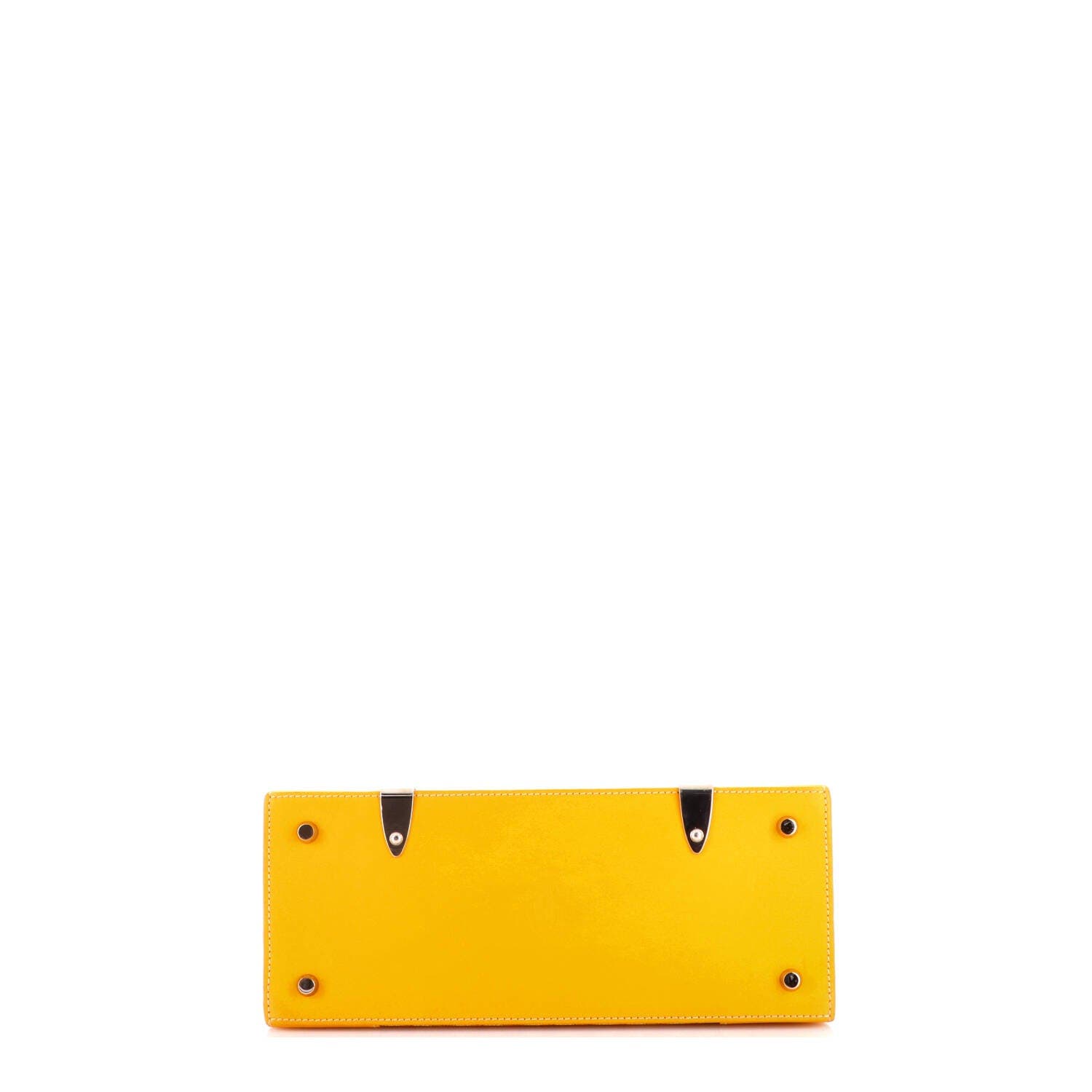 Saigon Top Handle Bag Coated Canvas with Leather PM, Alternate, color, Yellow