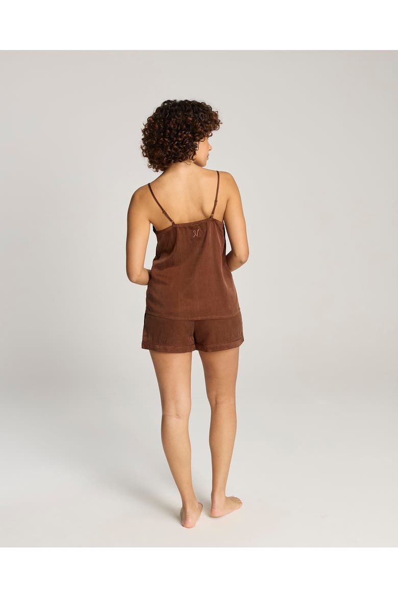 Eco-Luxe Drawstring Boxer Short, Alternate, color, Cocoa