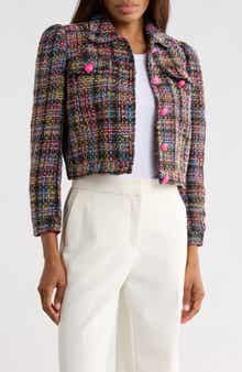 L'AGENCE Kasey Tweed Jacket