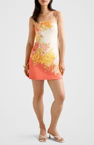 Ever New Sinclair Tie Strap Minidress