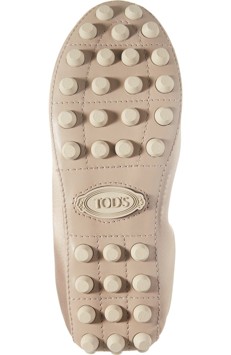 Tod's Gommini Bow Satin Ballet Flat, Alternate, color,