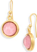 Karine Sultan Round Drop Earrings