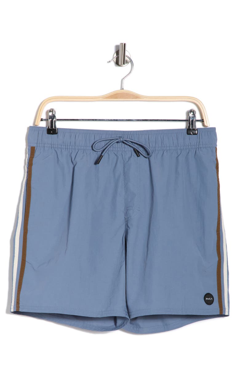 RVCA Breakout Swim Trunks, Alternate, color, Vintage Navy