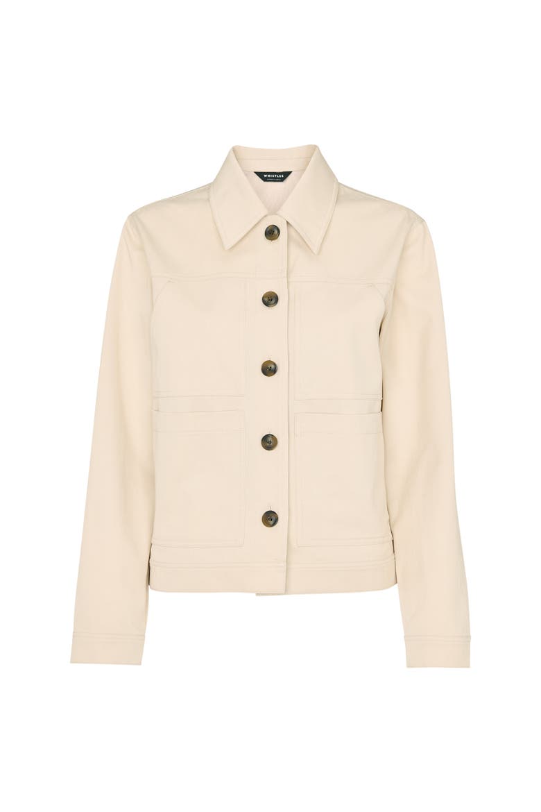 Mia Pocket Detail Jacket, Alternate, color, Neutral