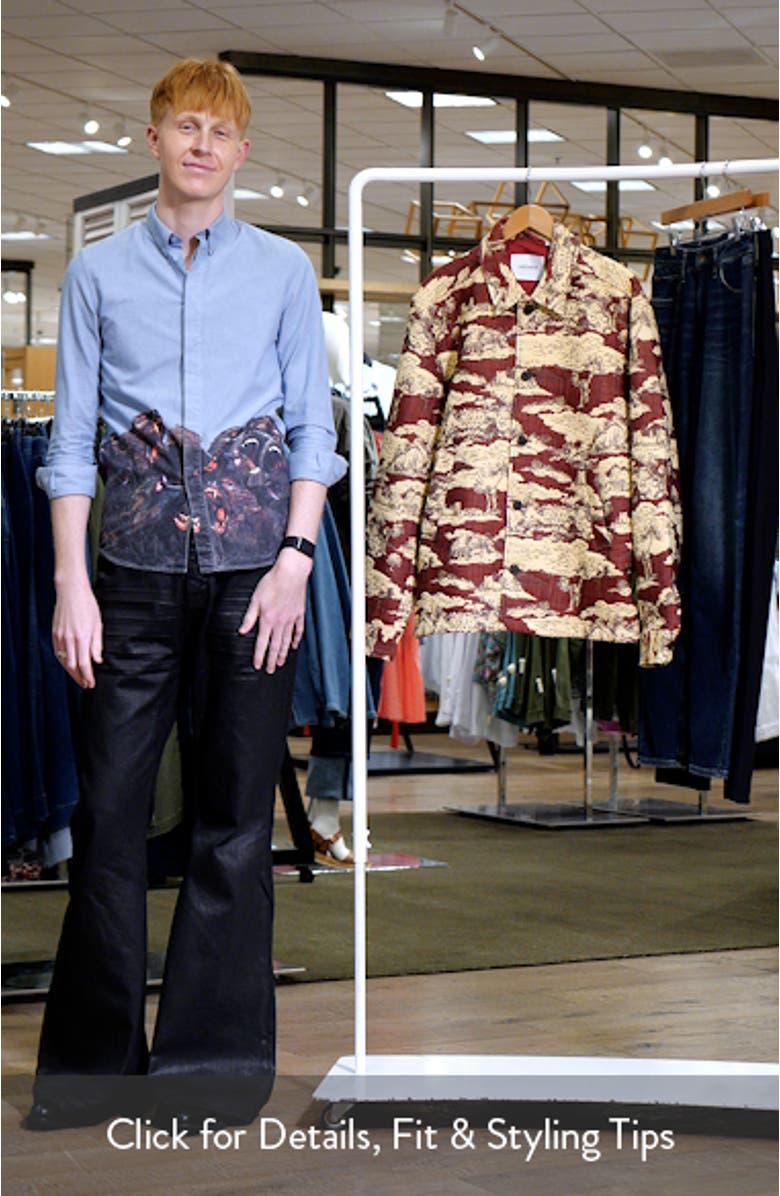 Jaiden Ruins Jacquard Overshirt, sales video thumbnail