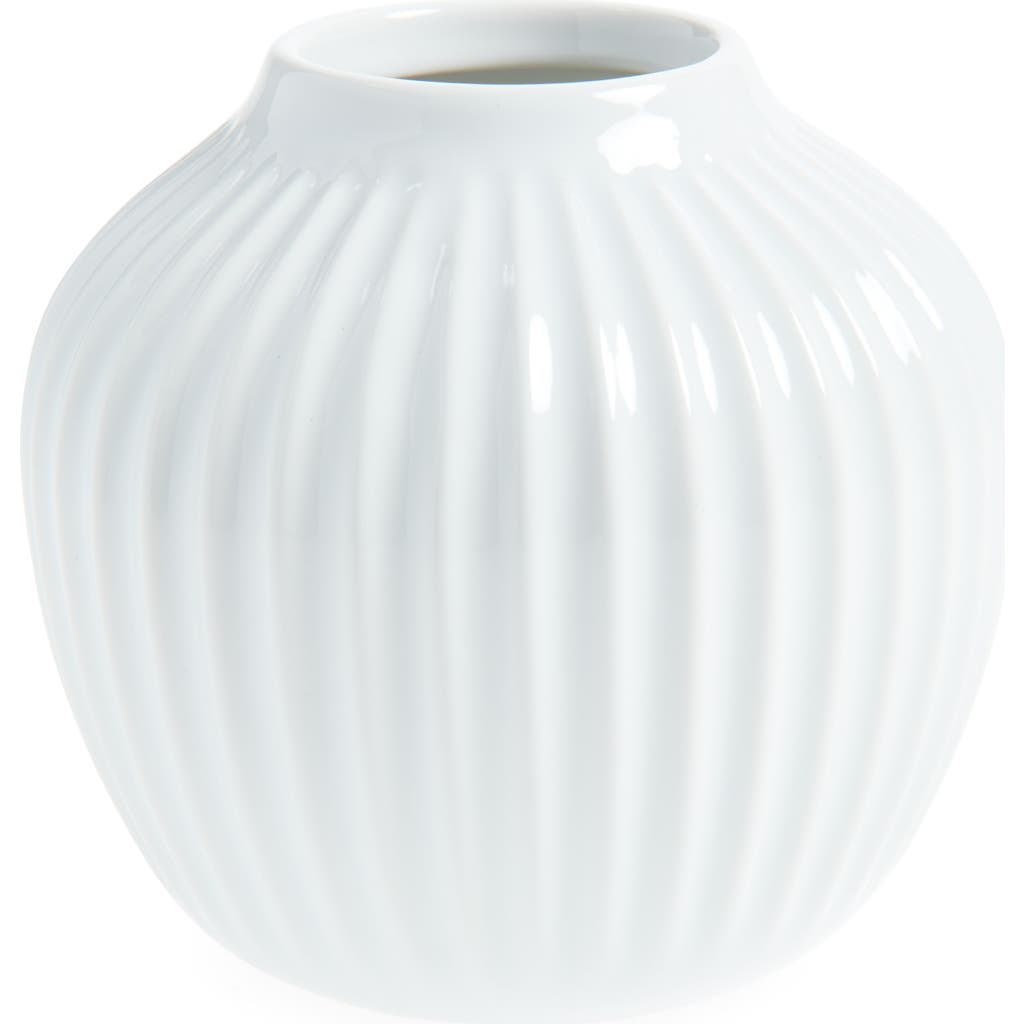 Kähler Kahler Hammershøi 5" Vase In White