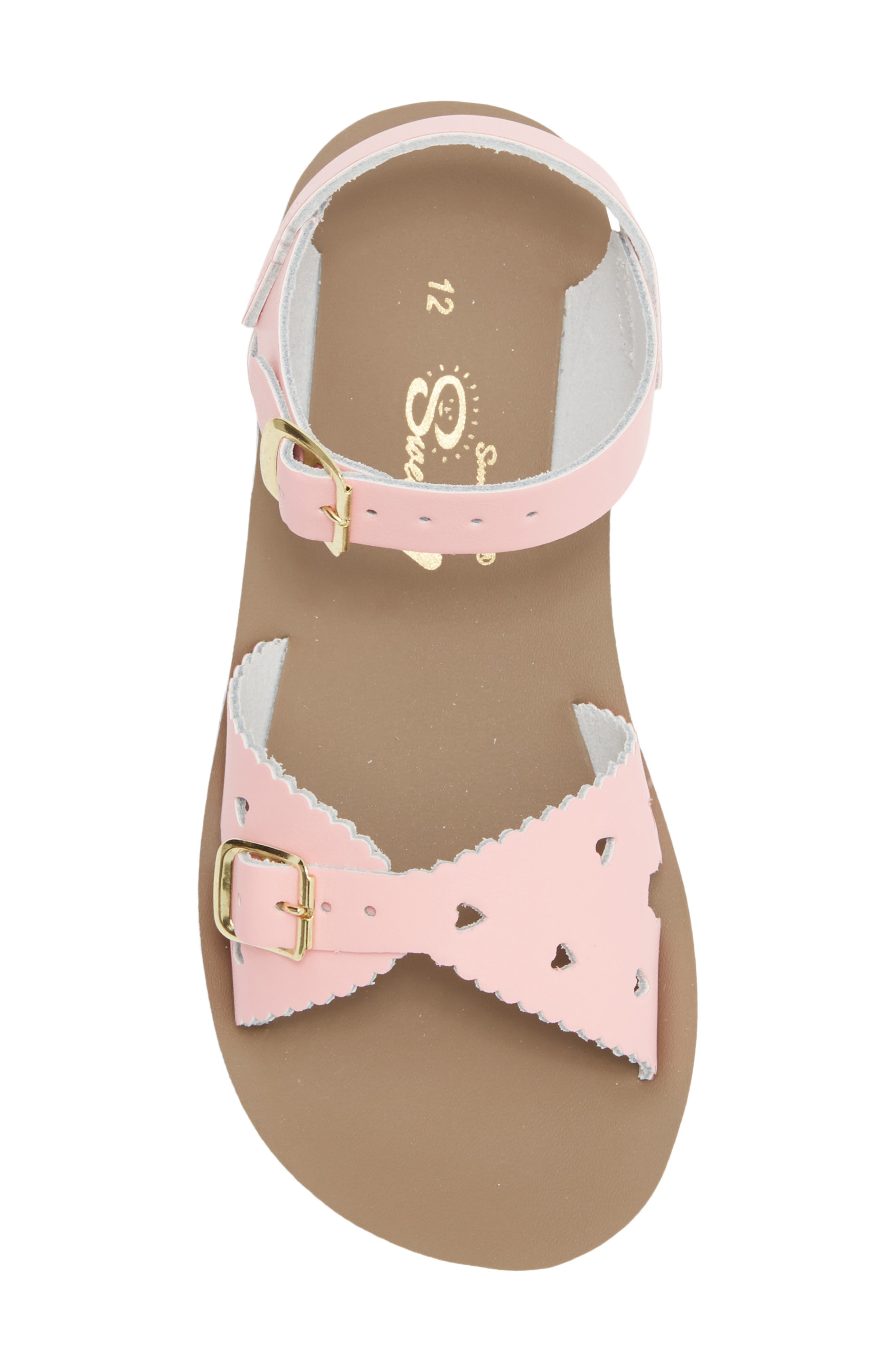 Salt Water Sandals by Hoy Kids' Sun-San Sweetheart Sandal, Alternate, color, Pink