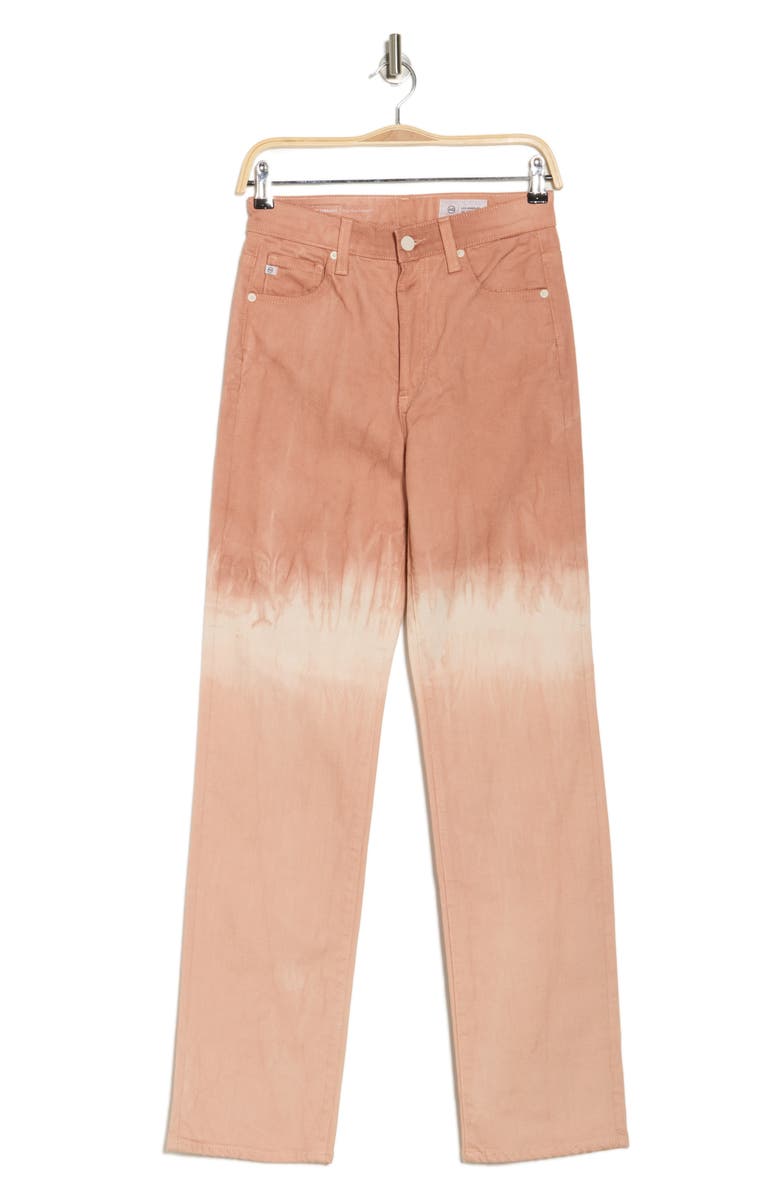 AG Alexxis High Waist Slim Fit Jeans, Alternate, color, Melange Hue Vintage Pink