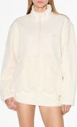SKIMS Faux Shearling Half Zip Pullover