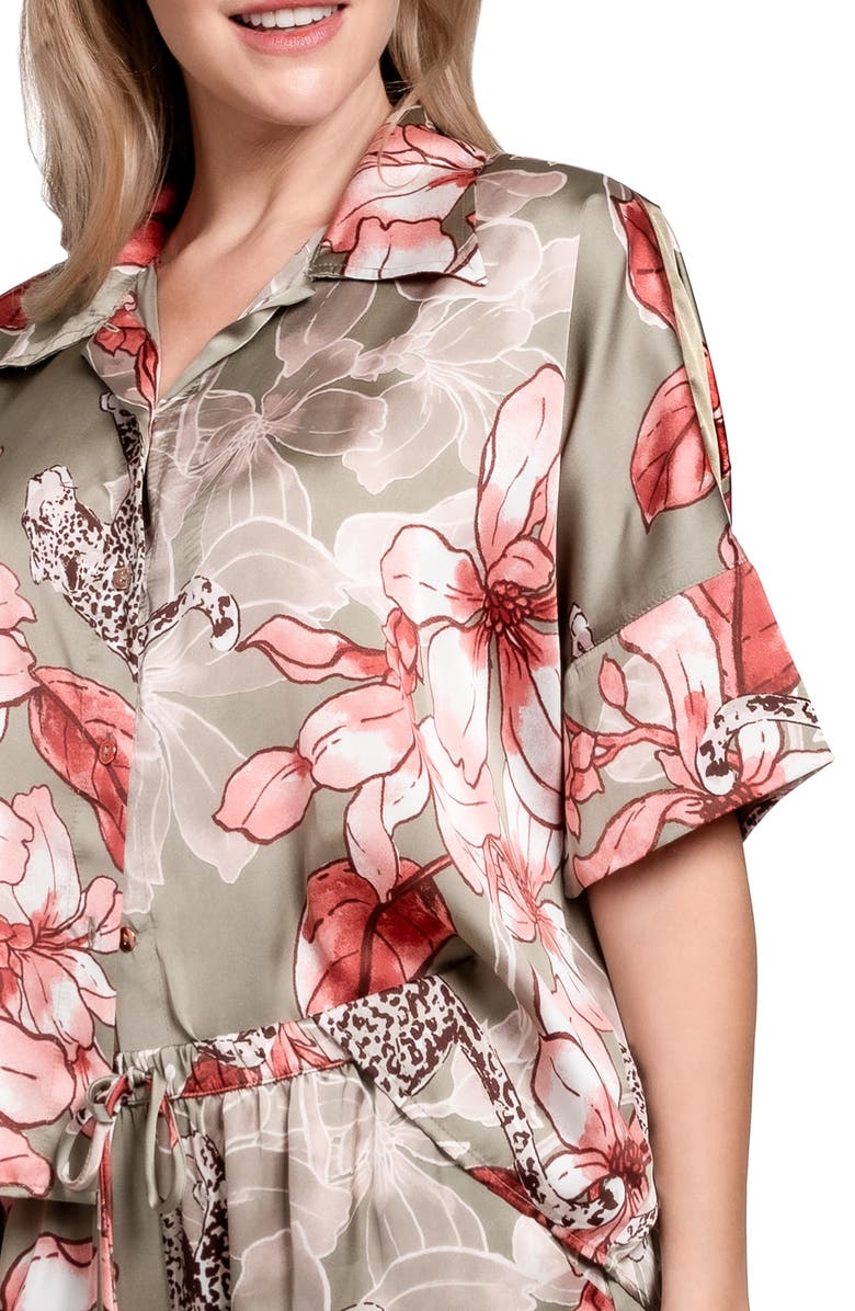 Midnight Bakery Emma Ziggy Two-Piece Pajamas, Alternate, color, Loden