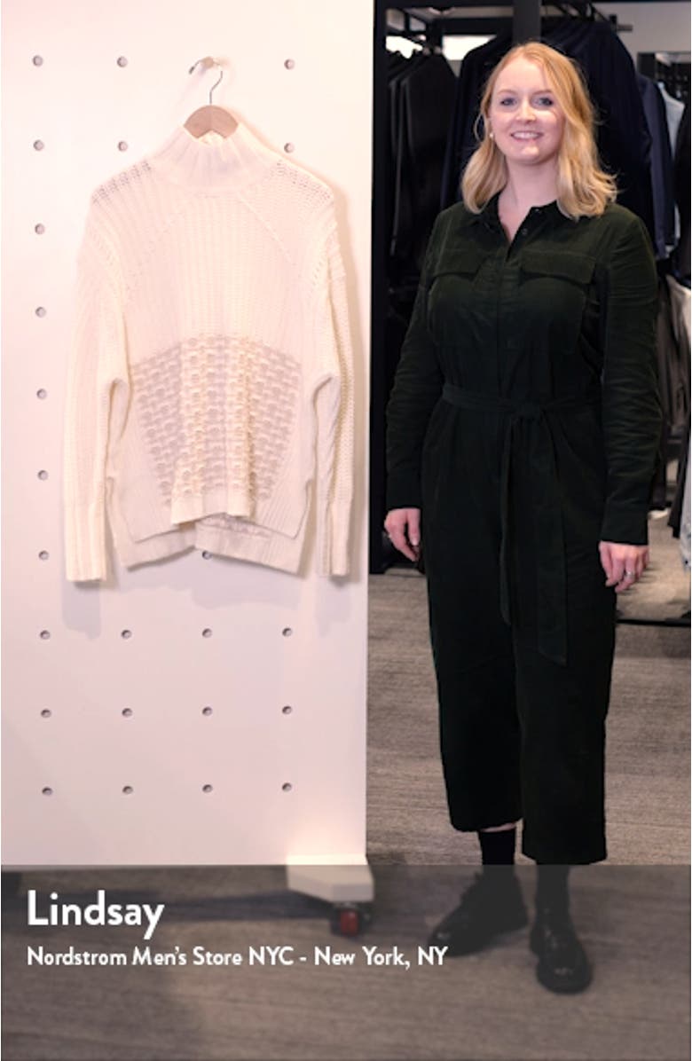 Stitch Mix Neutral Tone Turtleneck Sweater, sales video thumbnail