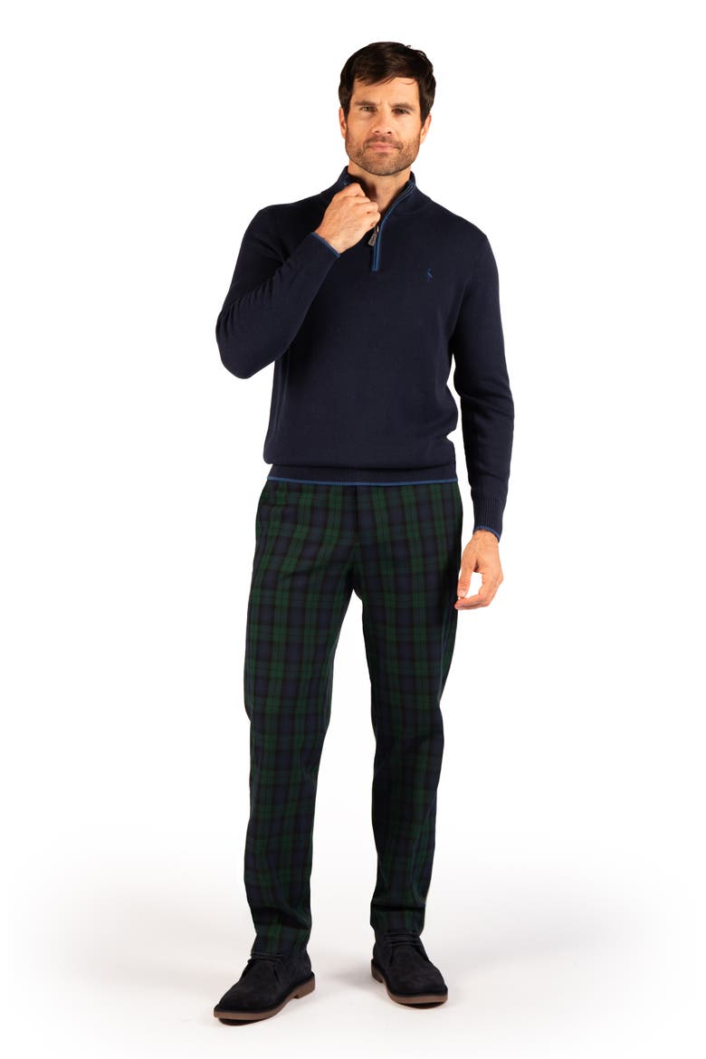 Blackwatch Plaid Dress Pants, Alternate, color, GREEN